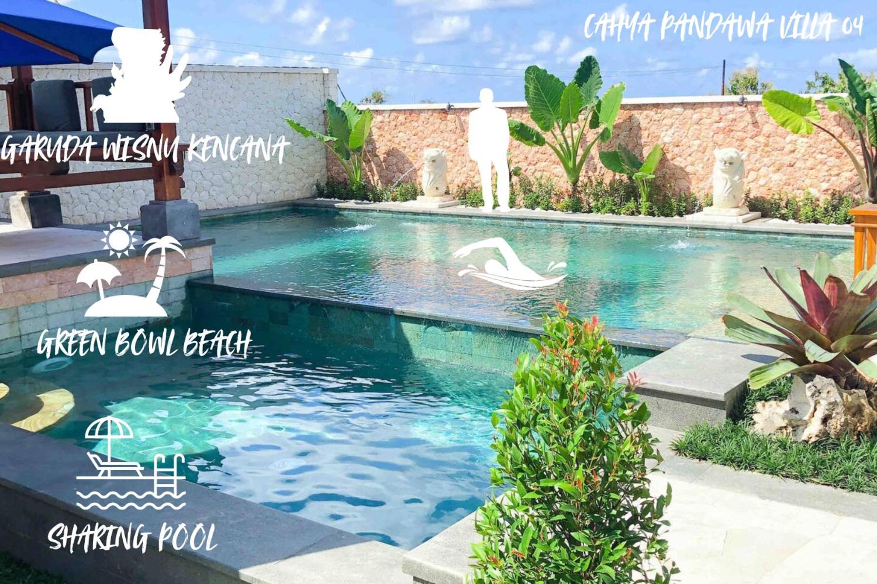 Cahya Pandawa Villa 4 ウンガサン エクステリア 写真